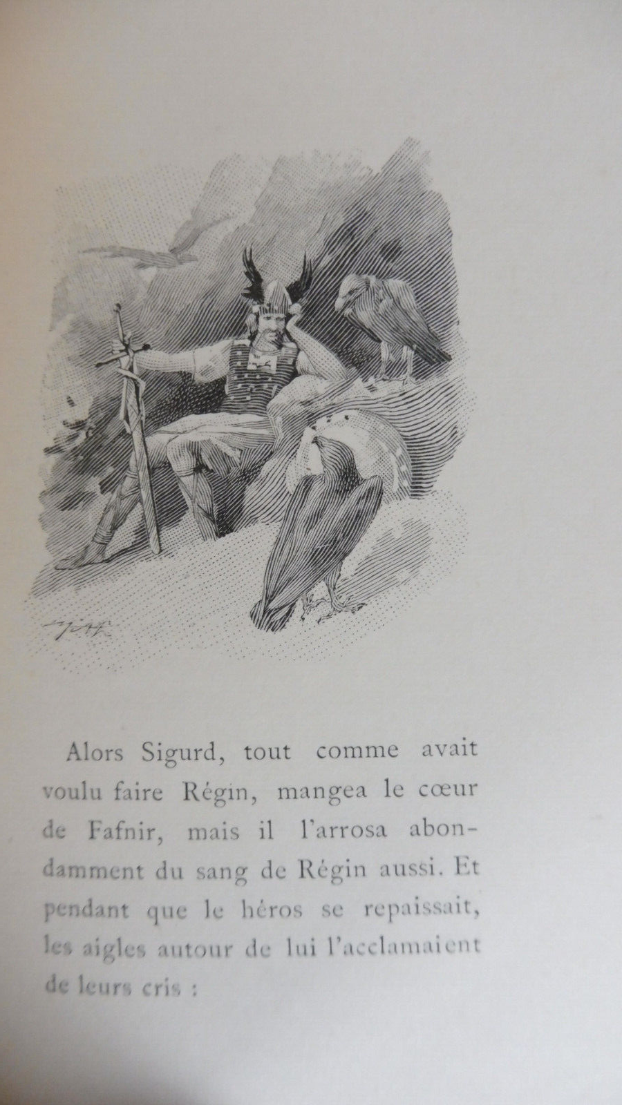 Sigurd (Les Eddas) 1893 illus. Ernst, Mittis et Picard