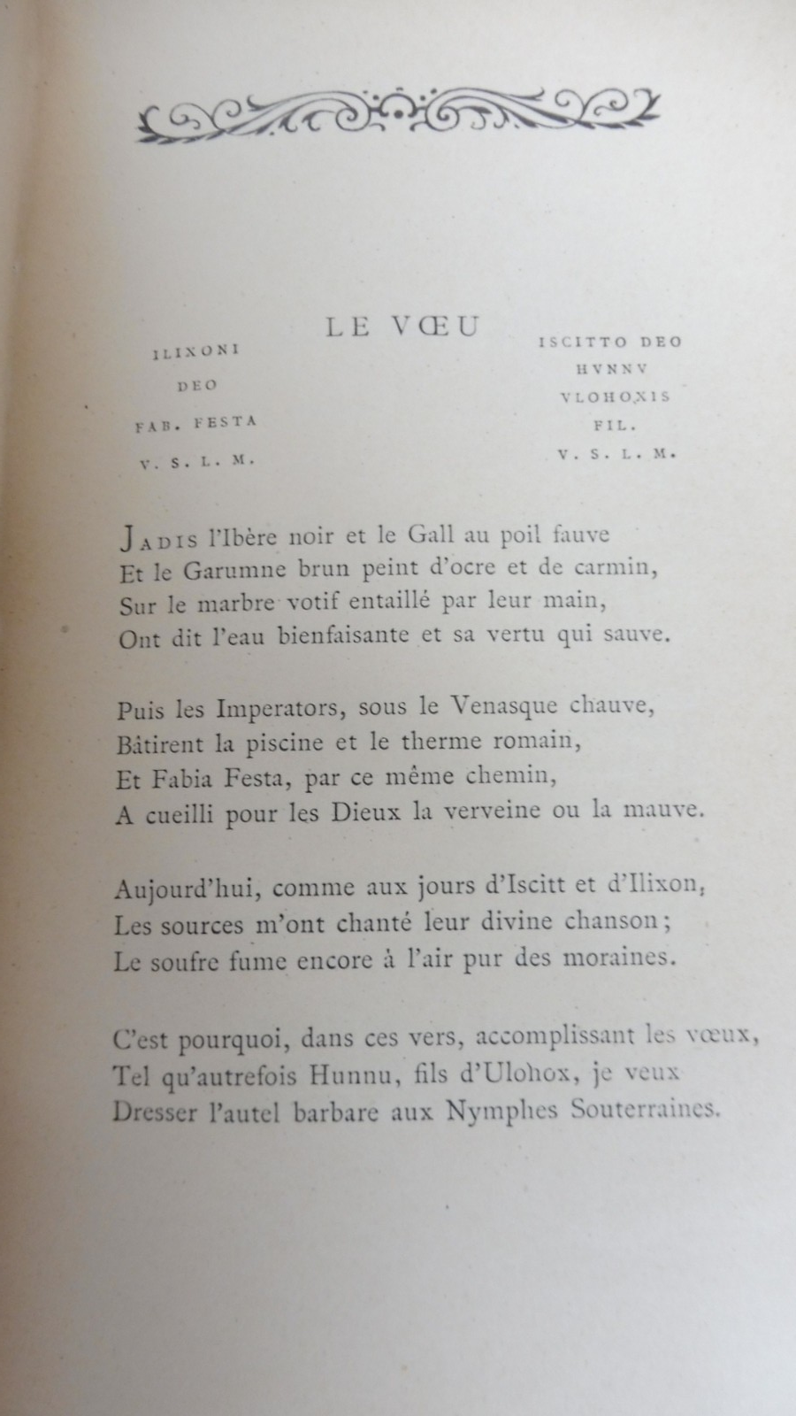 Les Trophées (J-M. De Heredia) s.d.