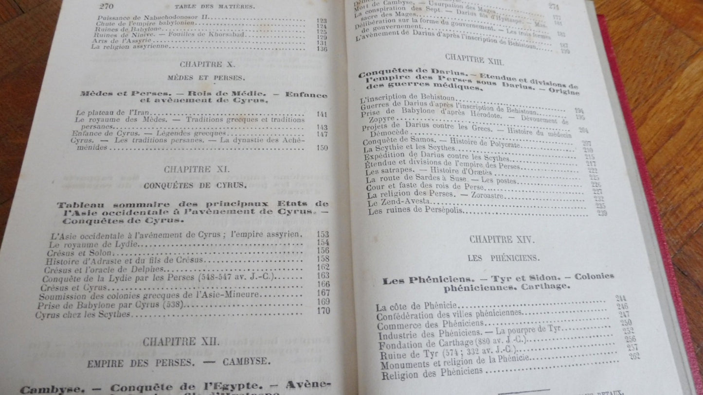 Histoire ancienne de l'Orient (M. E. Kleine) s.d.