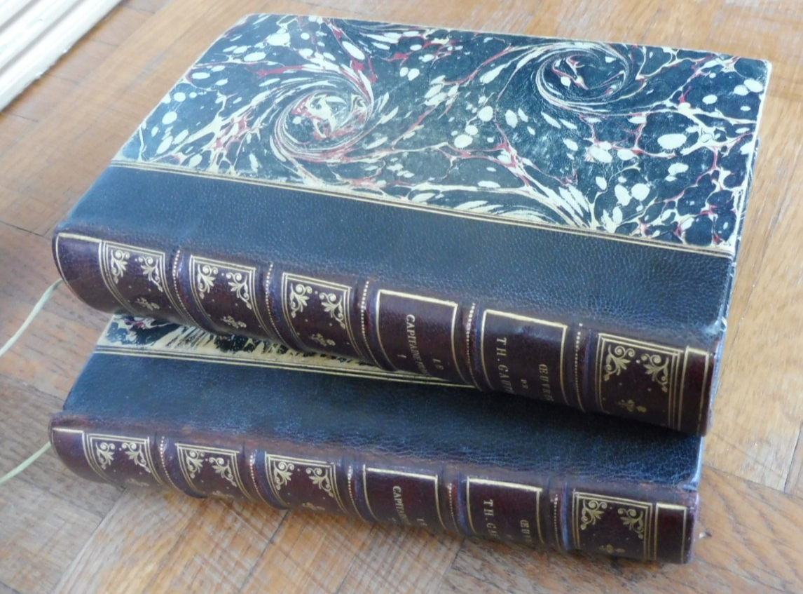 Le Capitaine Fracasse (Théophile Gautier) s.d. 2/2 + BILLET MANUSCRIT