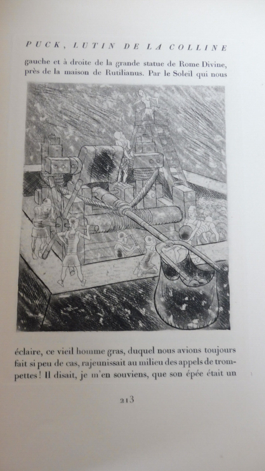 Puck, lutin de la colline (R. Kipling) 1930 illus. Brullier RIVES