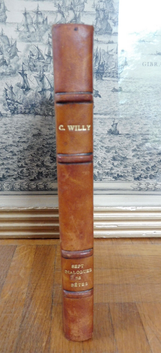 Sept dialogues de bêtes (Colette Willy) 1945 illus. Jacques Nam