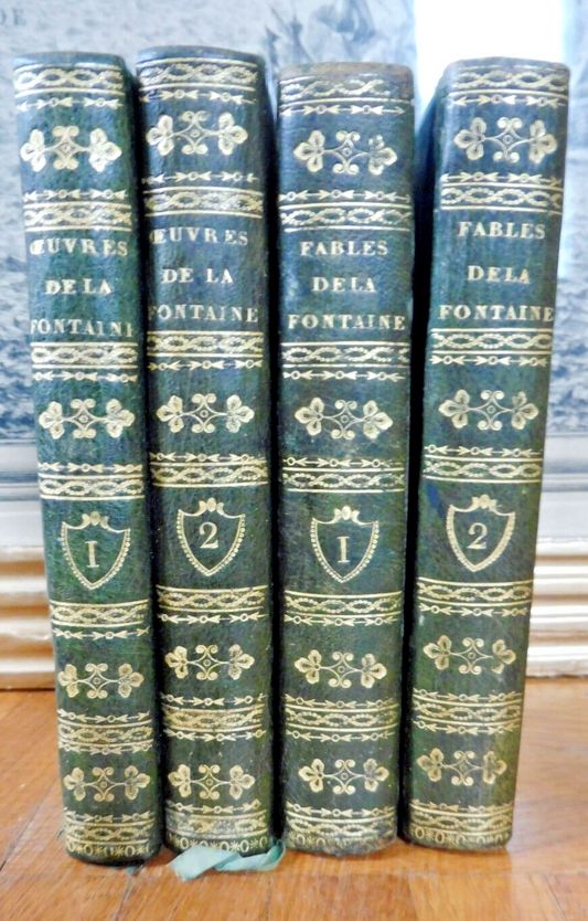 Oeuvres de La Fontaine 1817-21 4 vol.