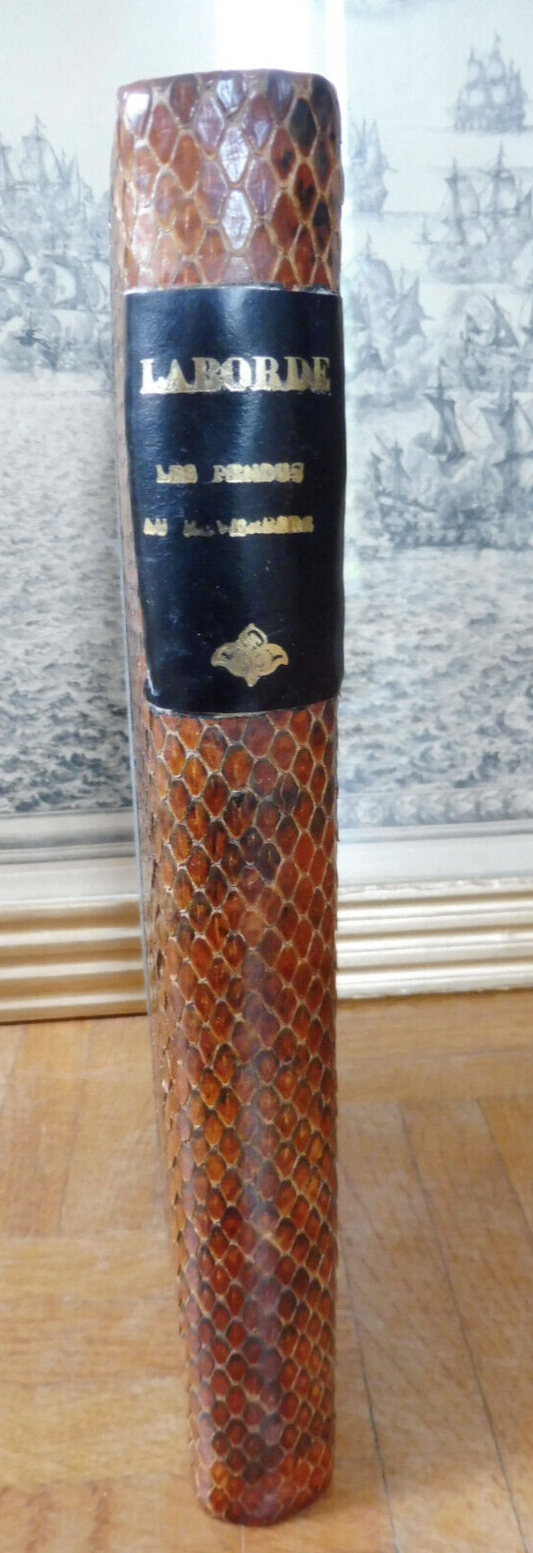 Les Pendus au réverbère (Guy Laborde) 1926 illus. Chas Laborde RELIURE SERPENT