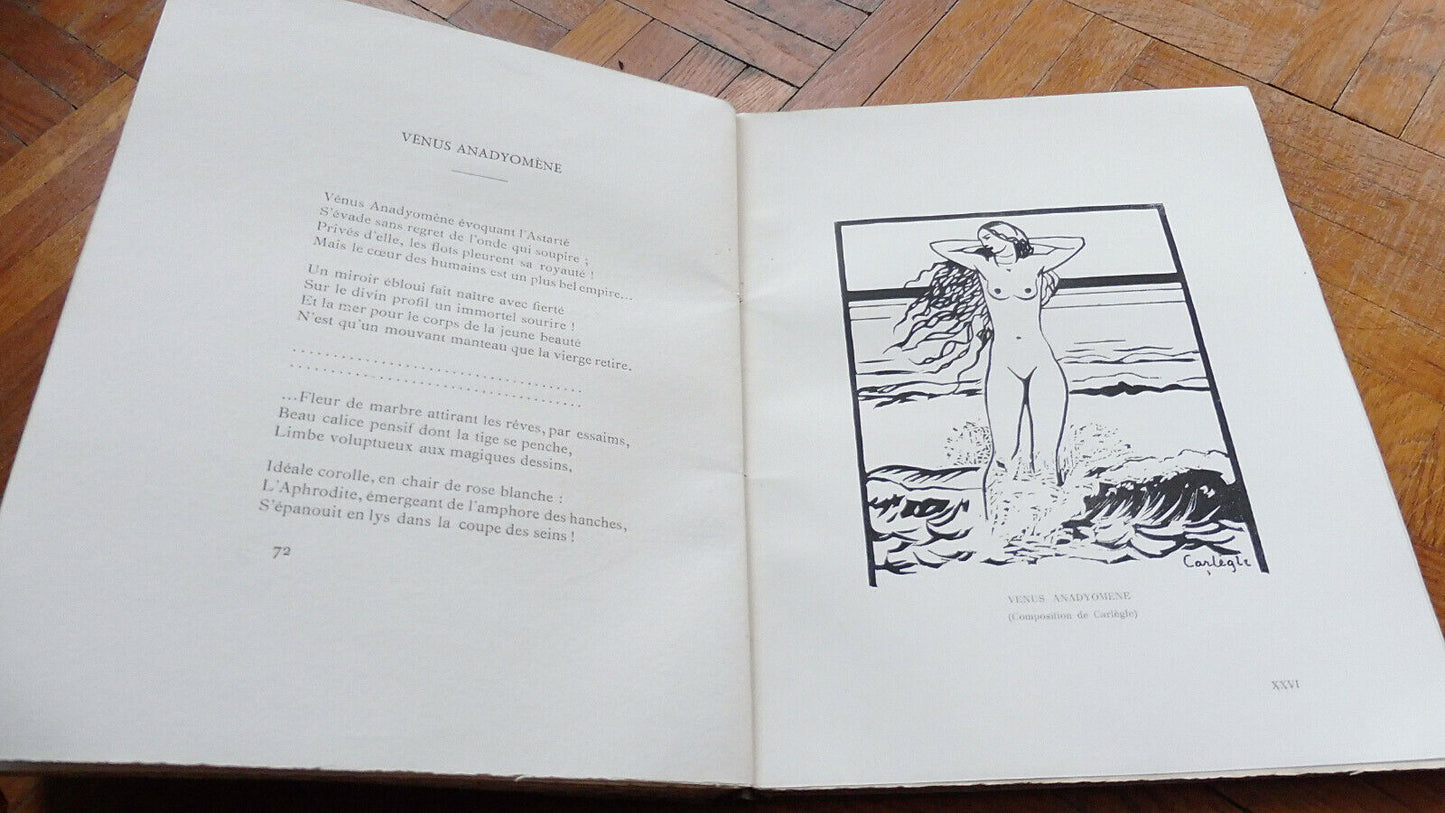 Le Baiser de la déesse (Gabriel Cousin) s.l. ENVOI AUTOGRAPHE EO