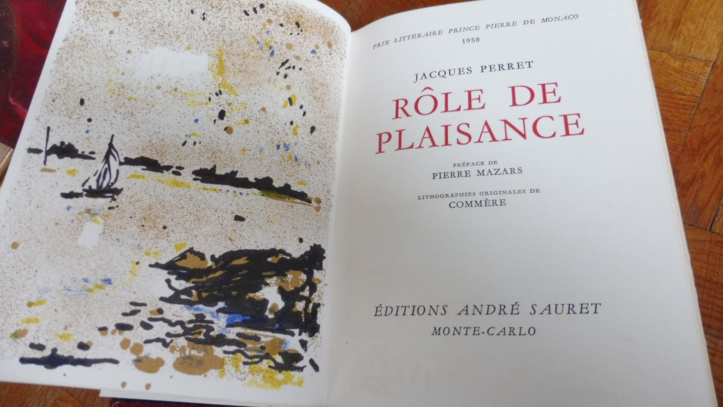 Rôle de plaisance (Jacques Perret) 1972 illus. Commère