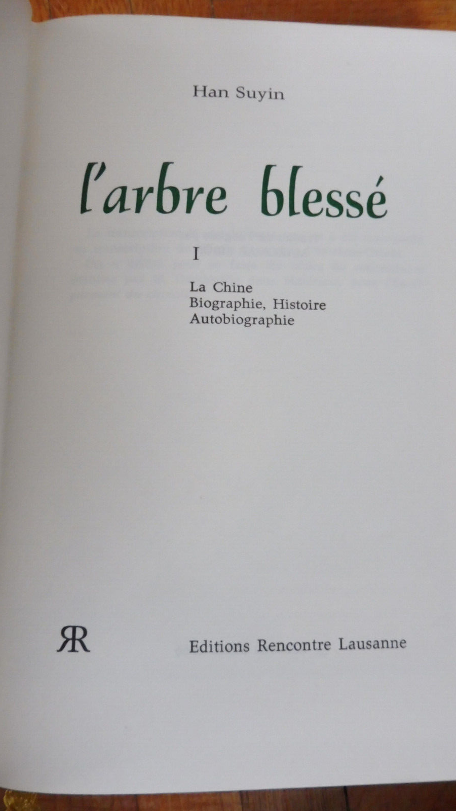 L'Arbre blessé (Han Suyin) s.d. 2/2