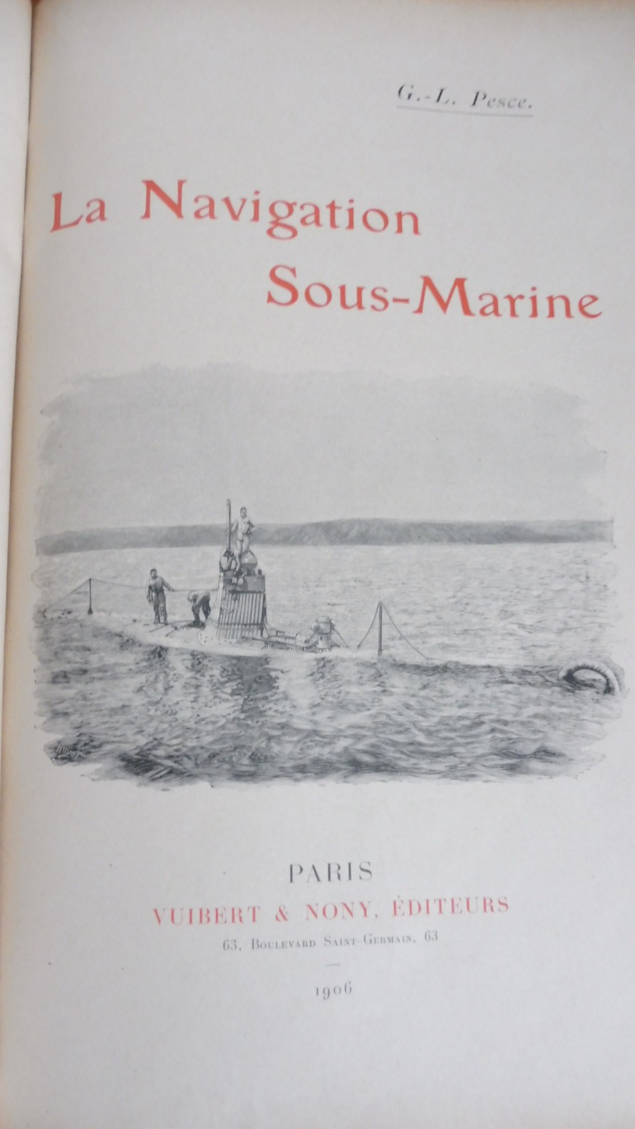 La Navigation sous-marine (G.-L. Pesce) 1906