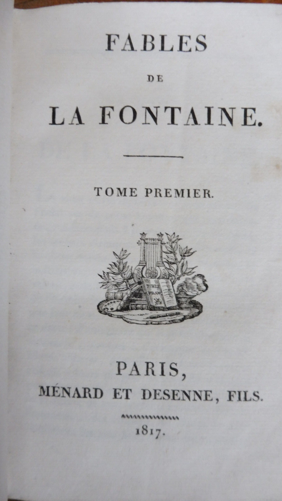 Oeuvres de La Fontaine 1817-21 4 vol.