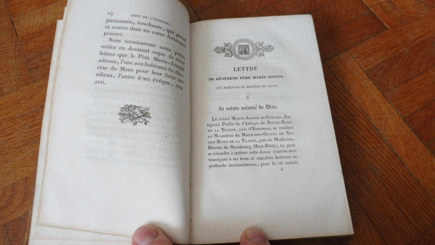 Lettres à Eugène sur l'Eucharistie (Marie-Joseph de Geramb) 1833
