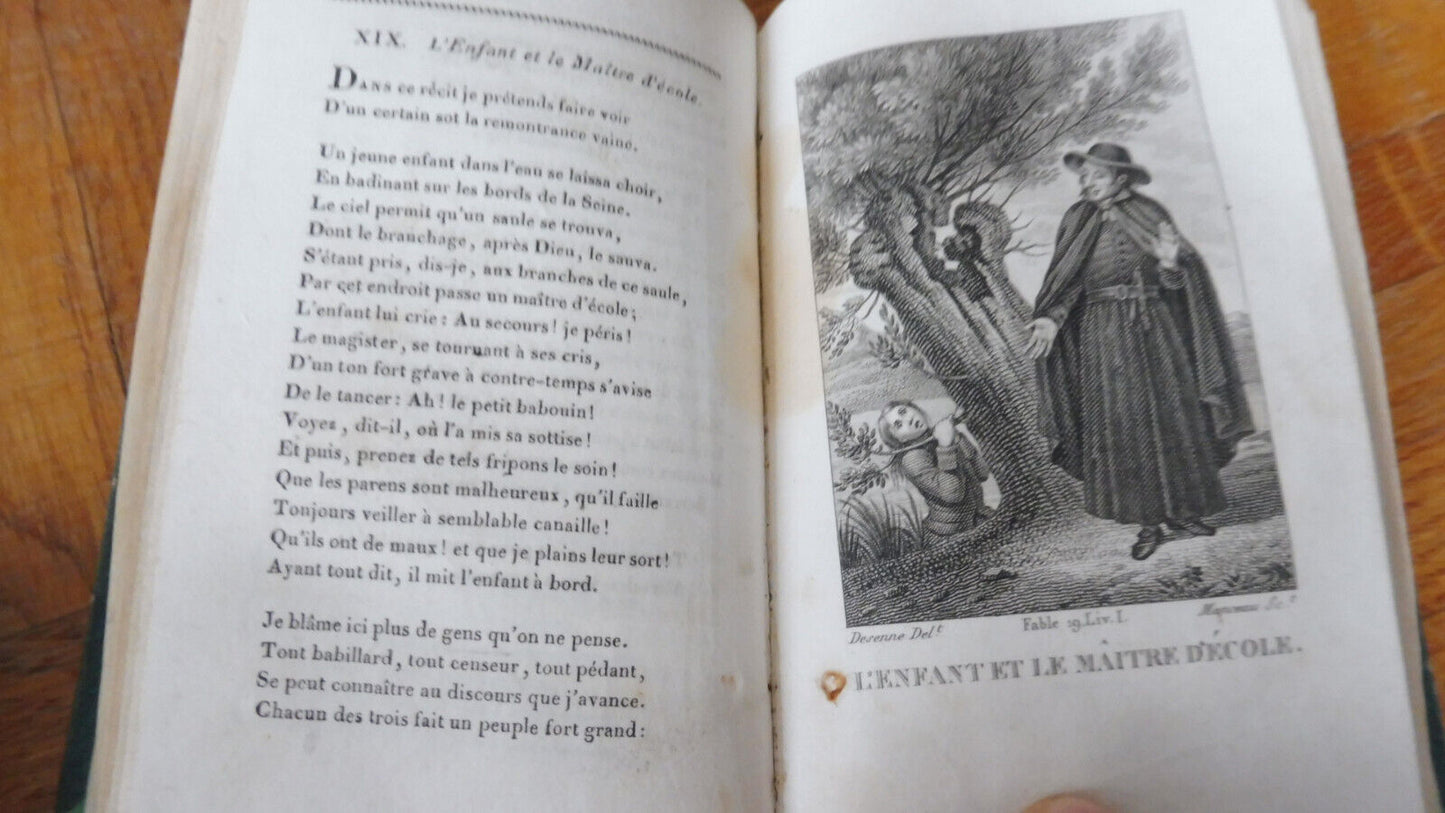 Oeuvres de La Fontaine 1817-21 4 vol.