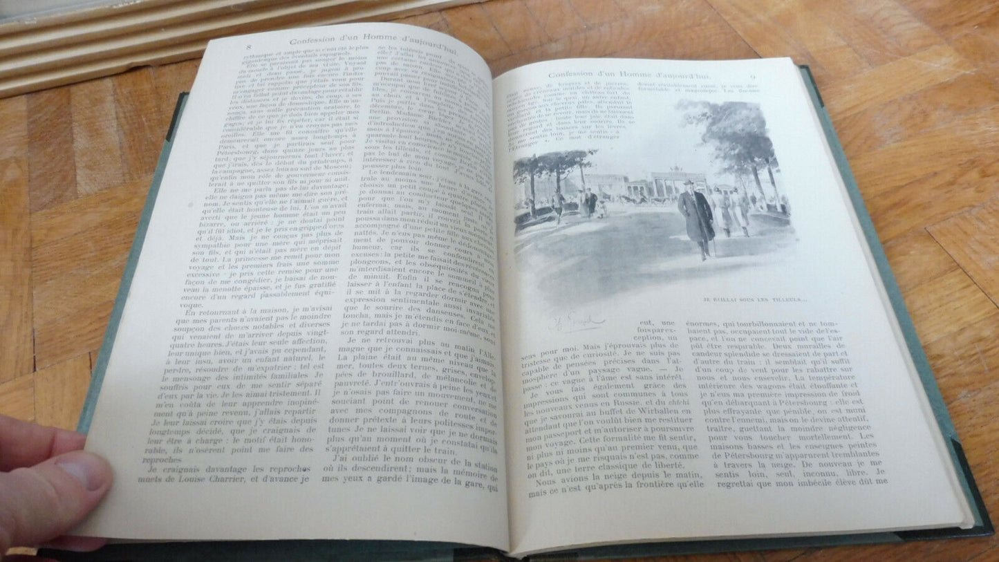 Confession d'un homme d'aujourd'hui (Abel Hermant) 1909 illus. Roussel