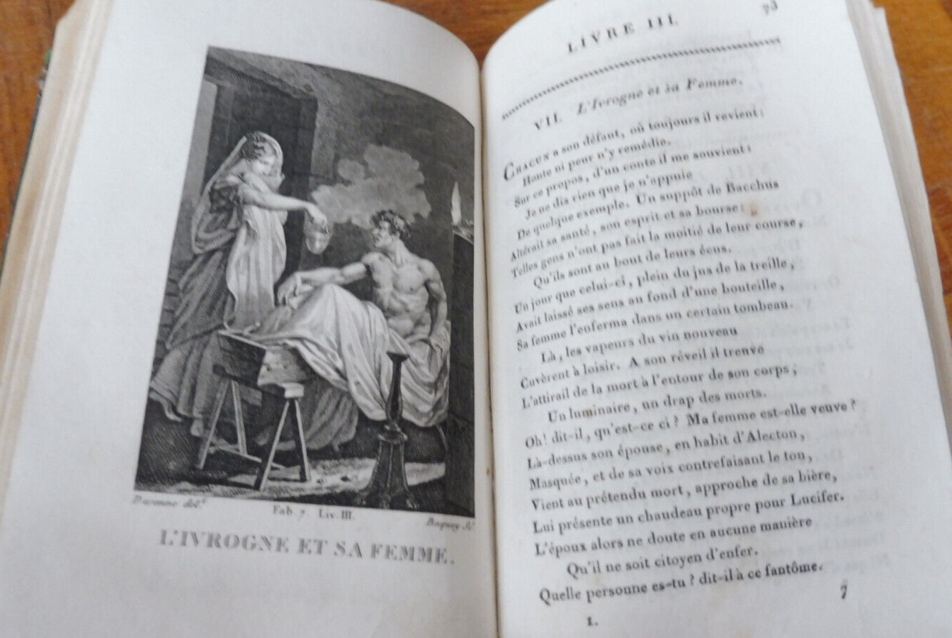 Oeuvres de La Fontaine 1817-21 4 vol.