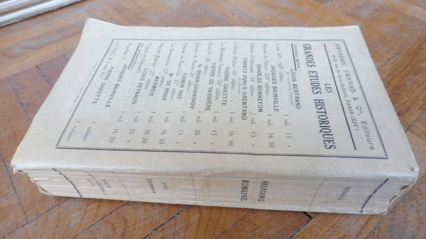 Histoire Romaine (Mermeix) 1931