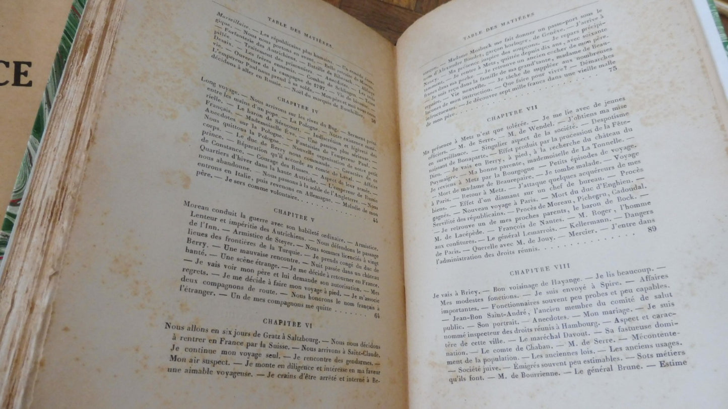 Souvenirs sur l'émigration, l'Empire et la Restauration (A. De Pyumaigre) 1884