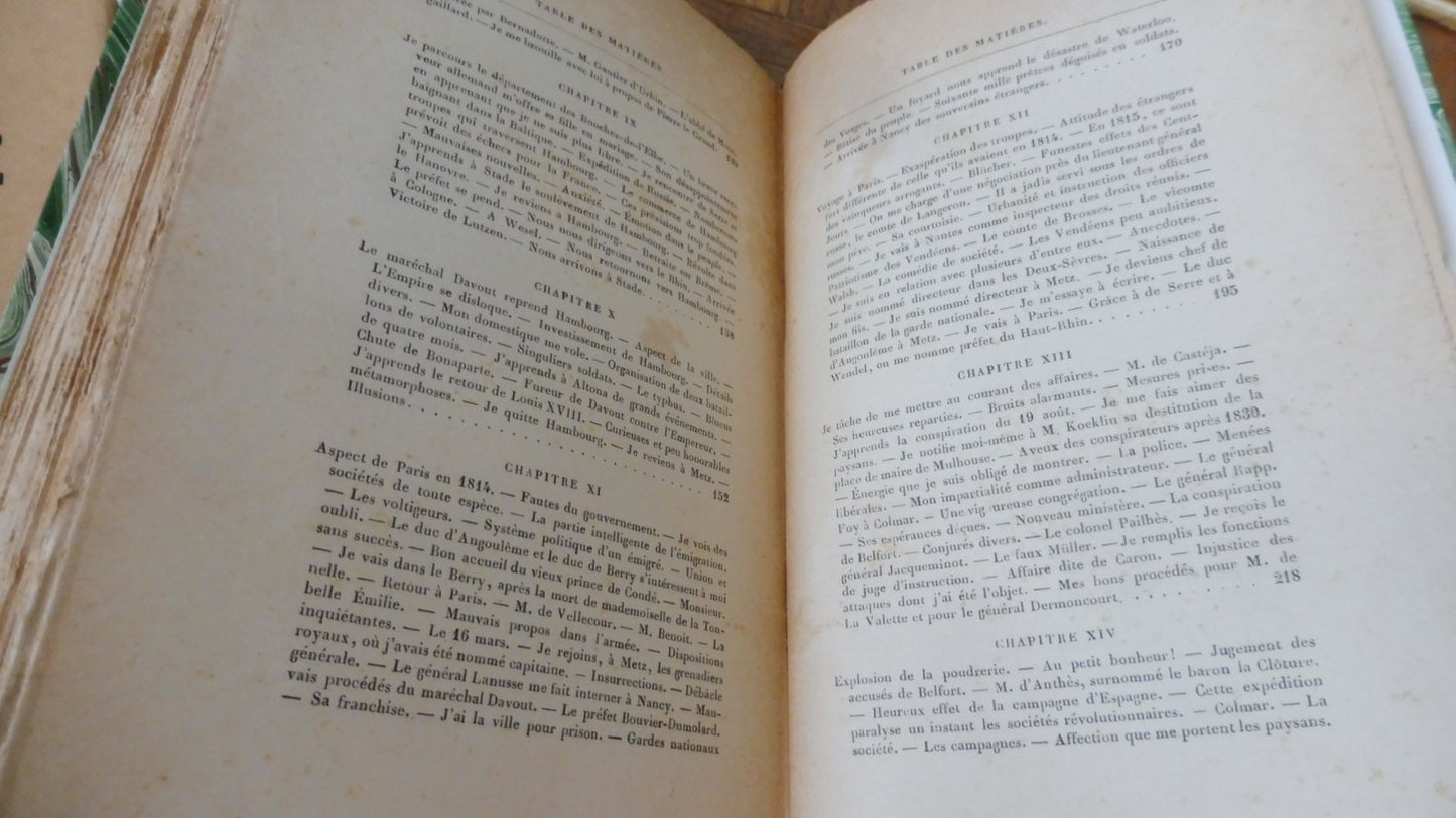 Souvenirs sur l'émigration, l'Empire et la Restauration (A. De Pyumaigre) 1884
