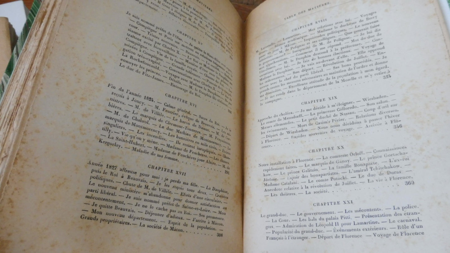 Souvenirs sur l'émigration, l'Empire et la Restauration (A. De Pyumaigre) 1884