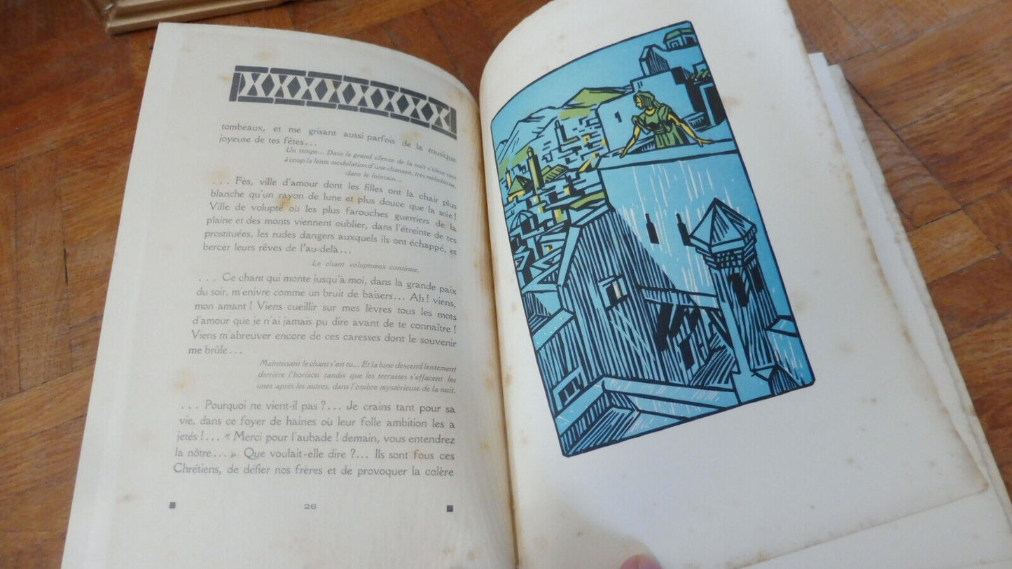 Le mur. Tableaux marocains de haine et d'amour (E. Quétin) 1930 Illus. Hainaut