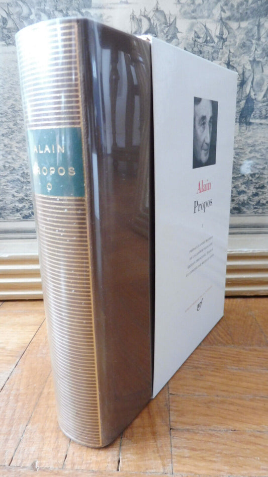 Propos t.1 (Alain) 1990 PLEIADE TBE