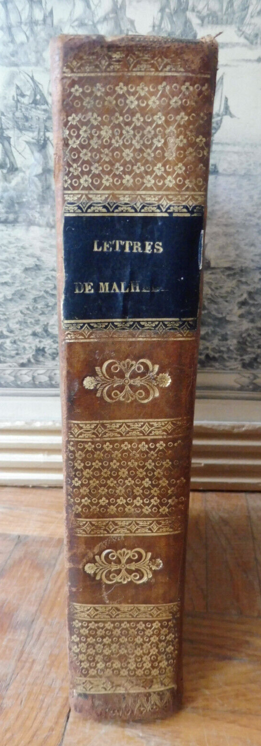Lettres de Malherbe 1822