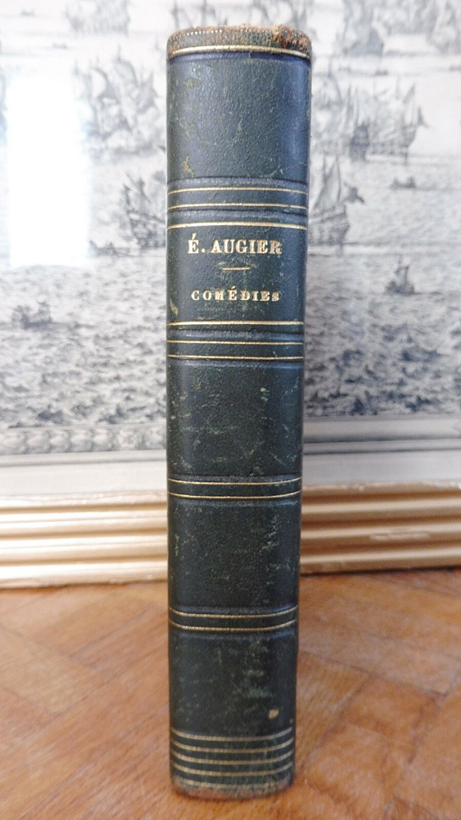Comédies (Emile Augier) 1844 4 tomes en 1 vol.