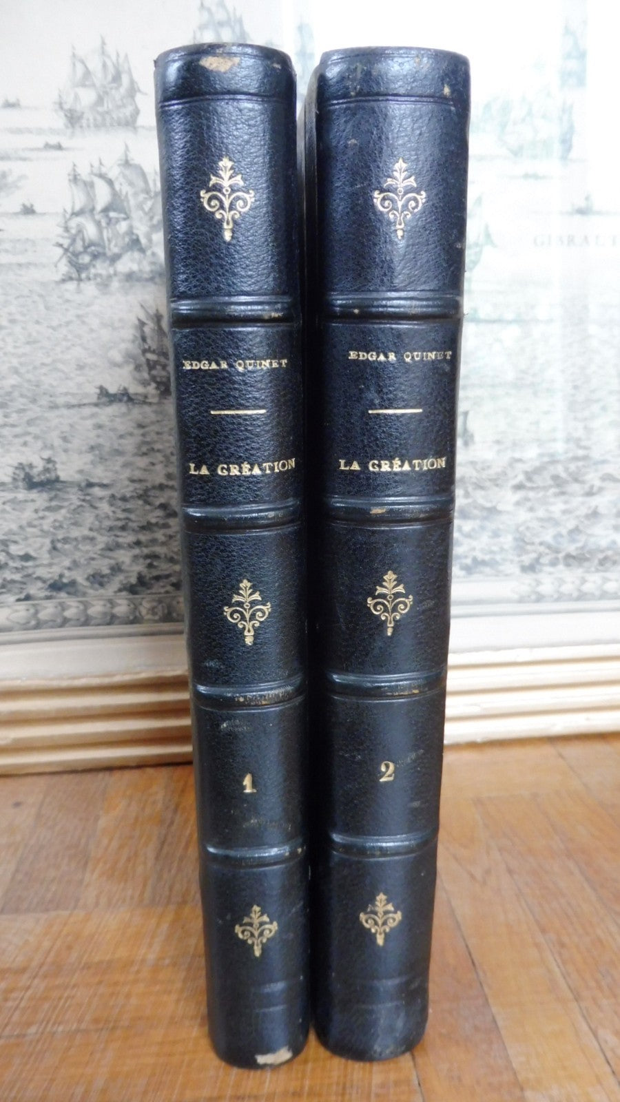 La Création (Edgar Quinet) 1870 2/2 EO