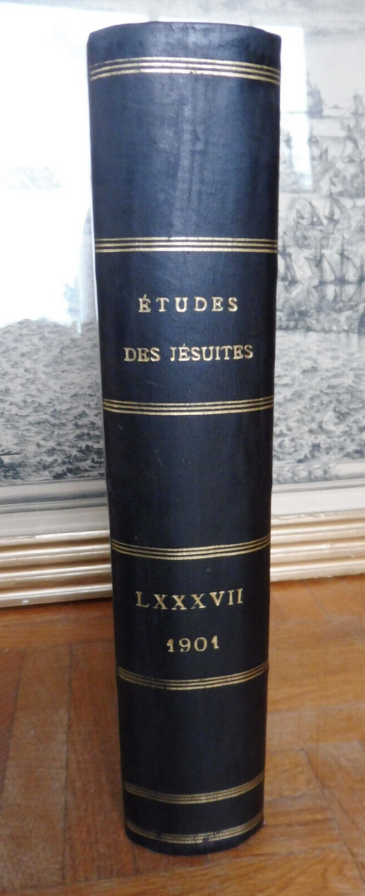 Etudes des jésuites avril, mai, juin 1901