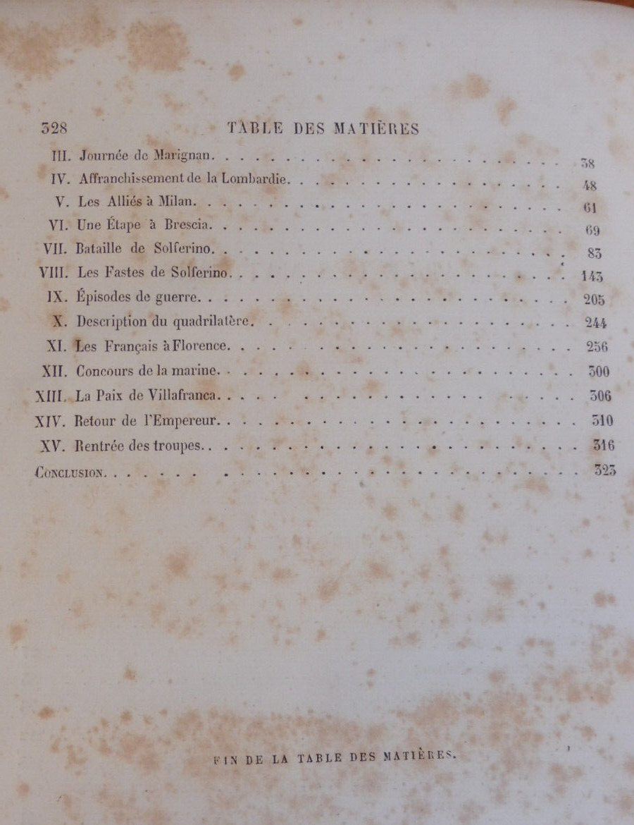 Campagne de Piémont et de Lombardie (Amédée de Casena) 1860 COSTUMES MILITAIRES