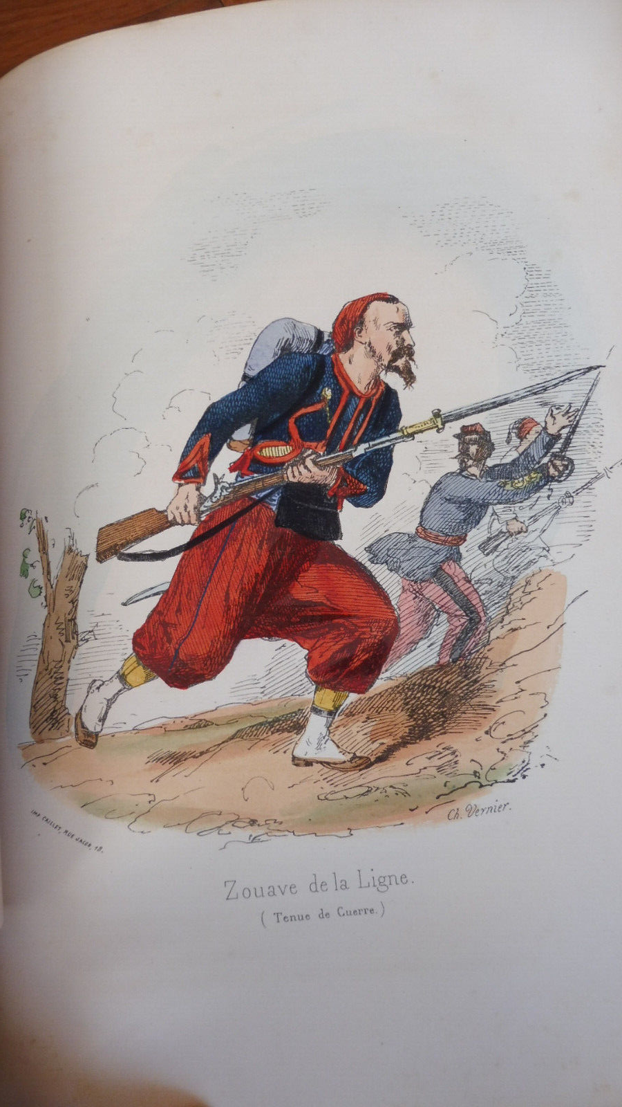 Campagne de Piémont et de Lombardie (Amédée de Casena) 1860 COSTUMES MILITAIRES