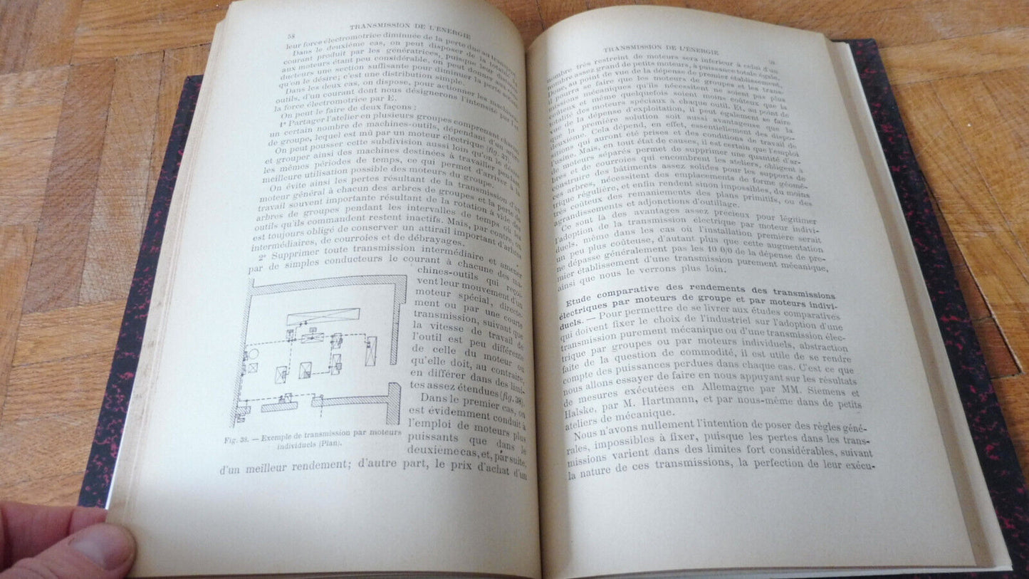 Etude sur le transport de l'énergie à grande distance (Dumont) 1895