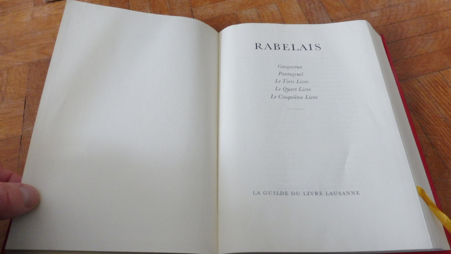 Oeuvres de Rabelais 1958