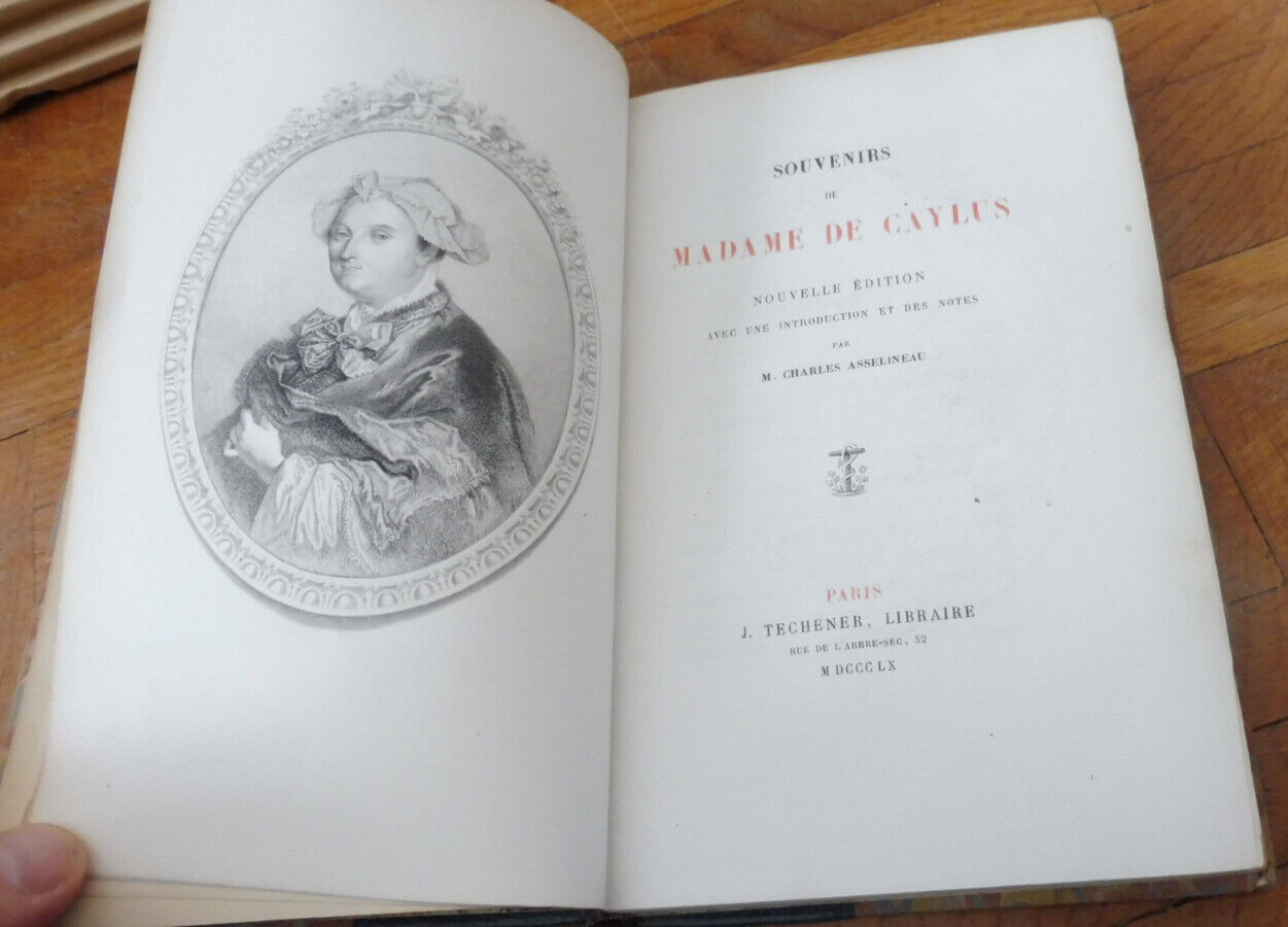 Souvenirs de madame de Caylus (Charles Asselineau) 1815