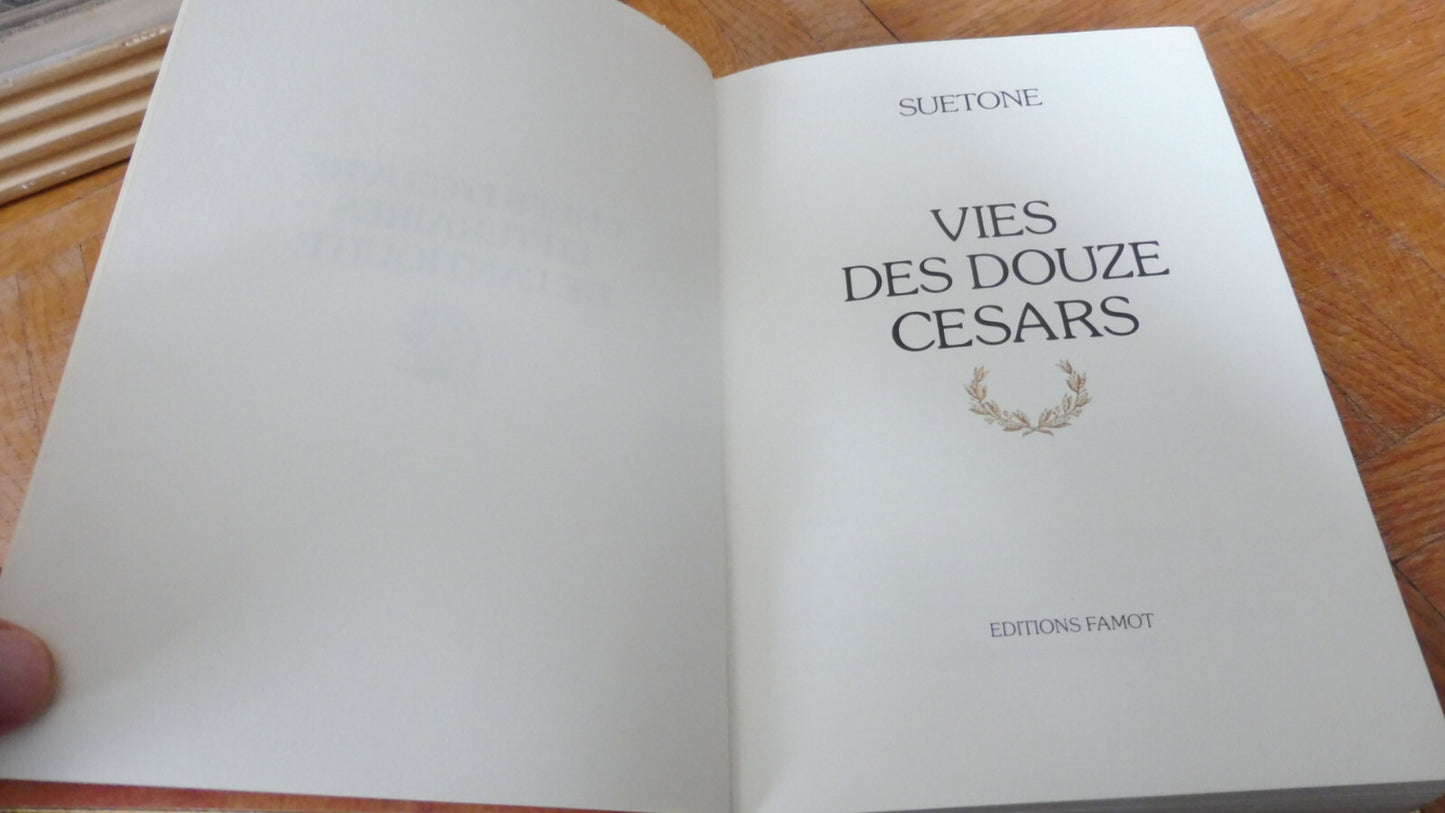 Vies des douze Césars (Suétone) 1988