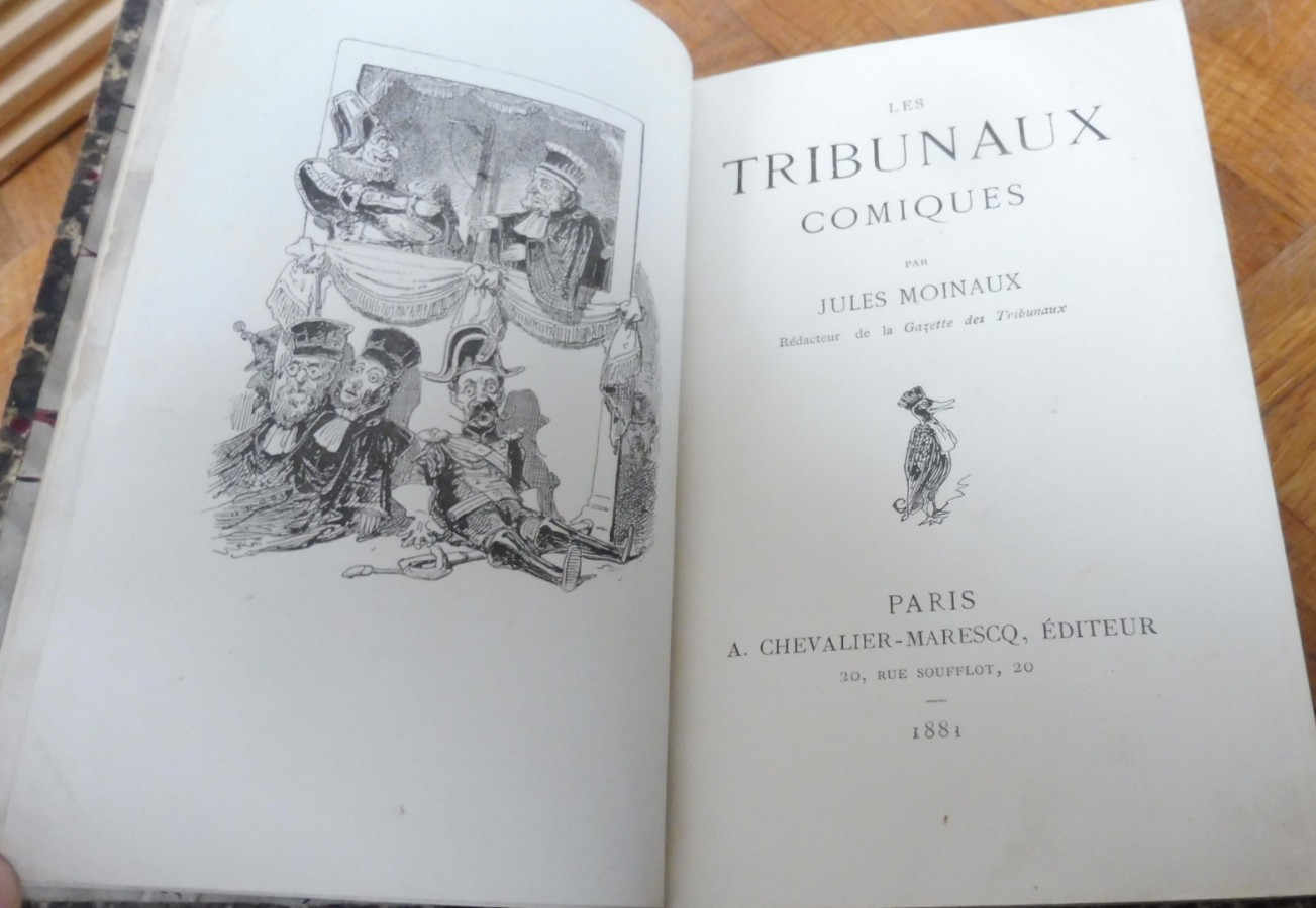 Les Tribunaux comiques (Jules Moinaux) 1881