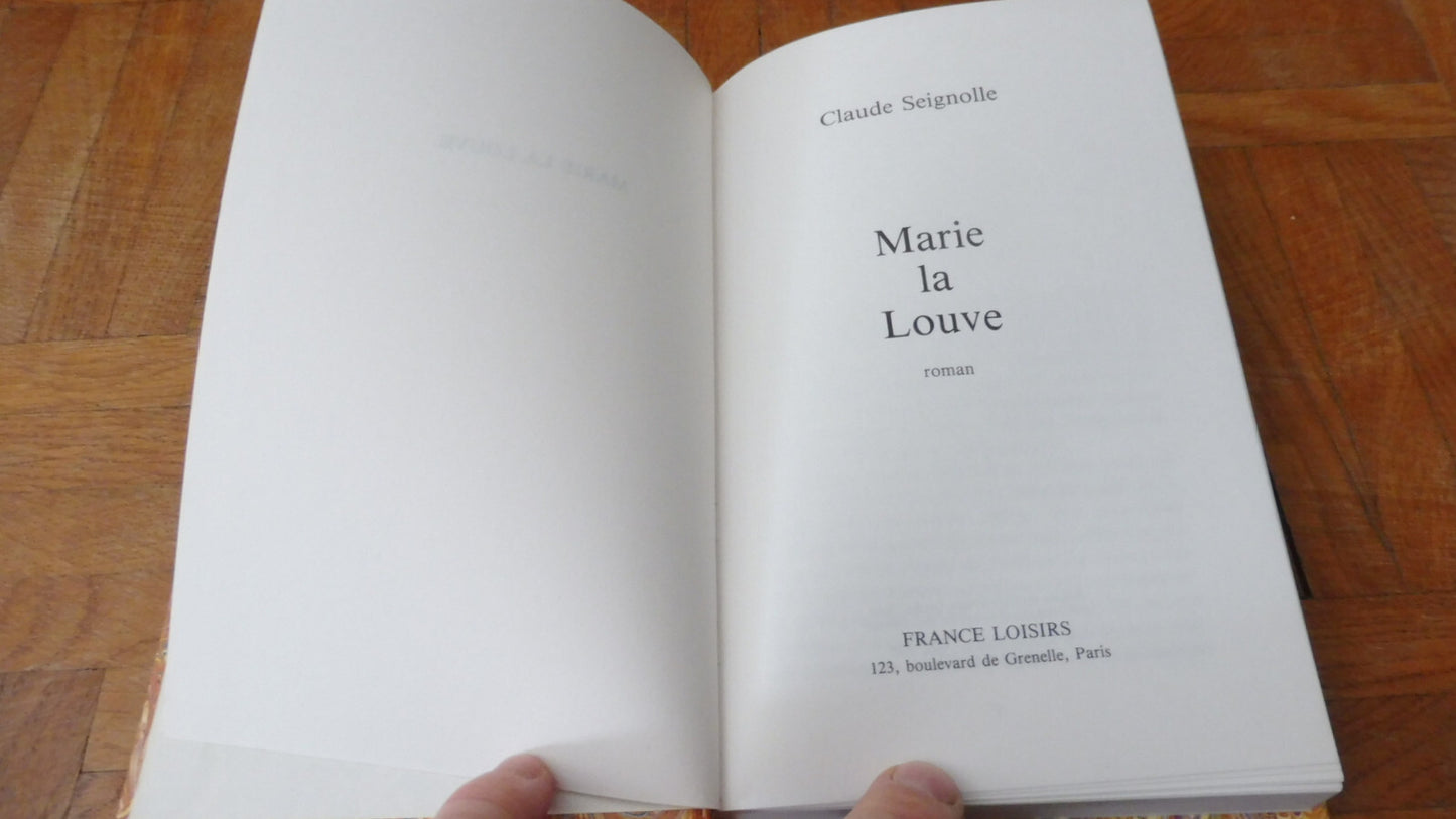 Marie la louve (Claude Seignolle) 1988