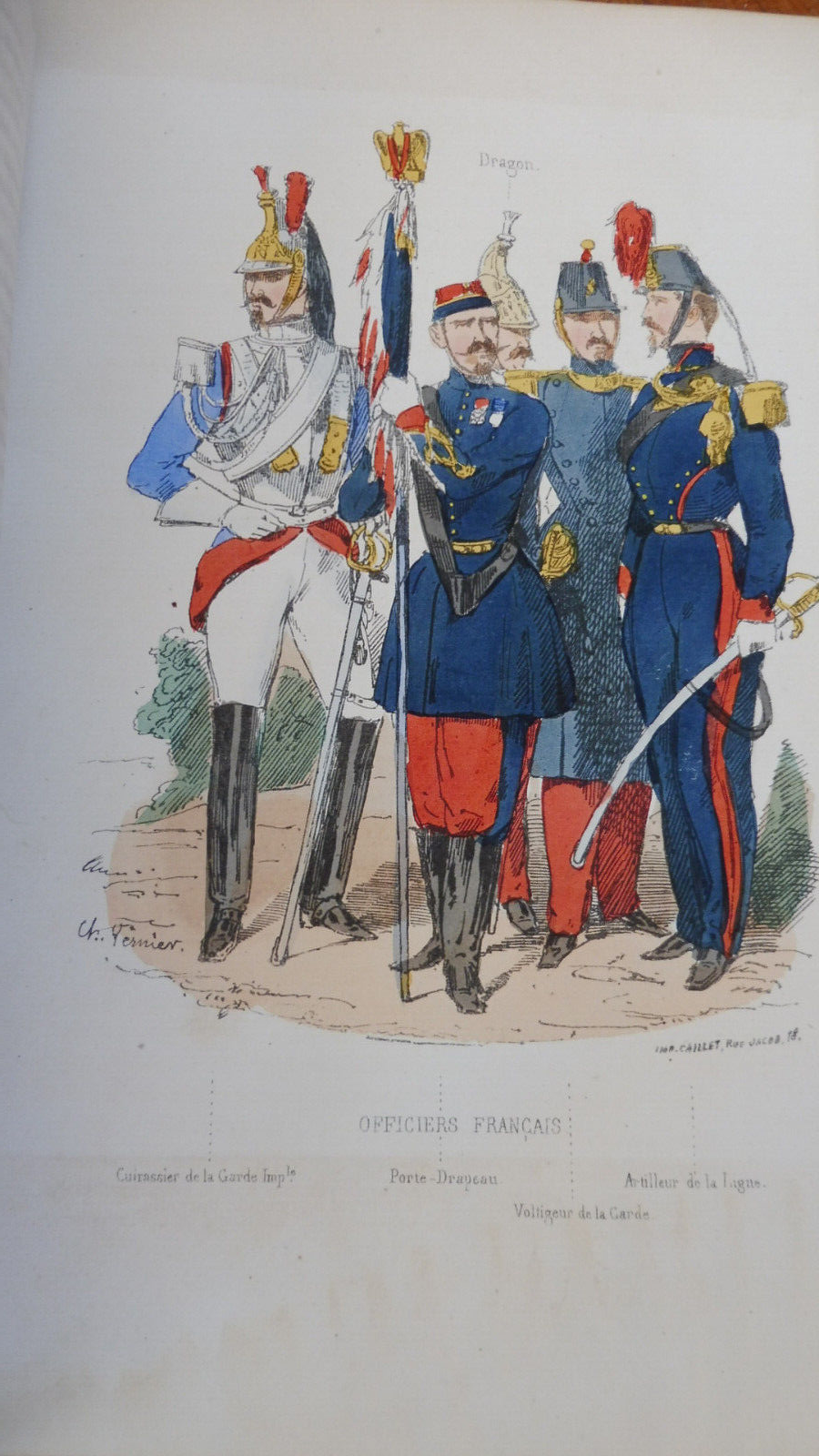 Campagne de Piémont et de Lombardie (Amédée de Casena) 1860 COSTUMES MILITAIRES