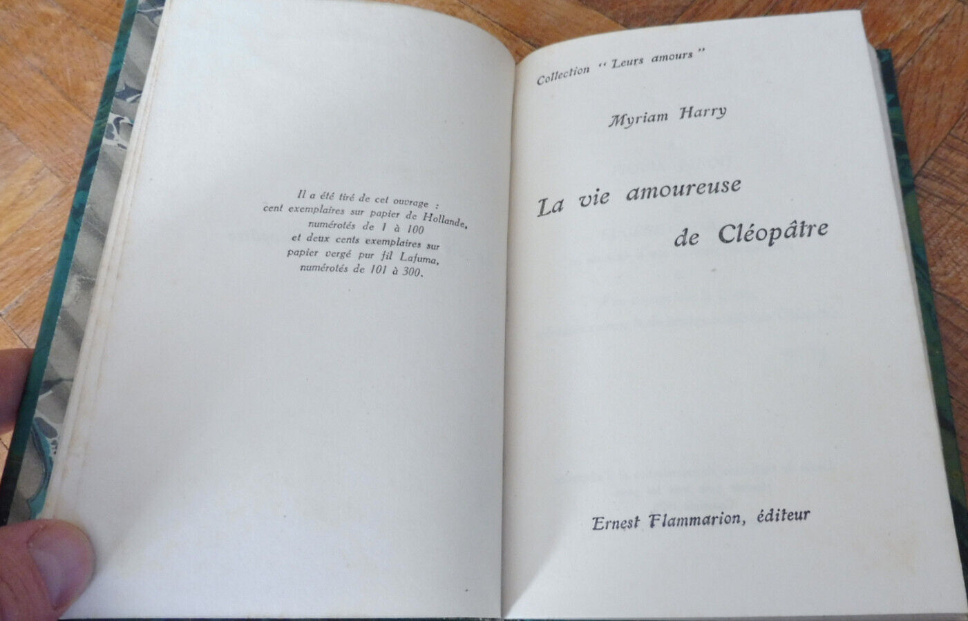 La Vie amoureuse de Cléopâtre (M. Harry) 1926
