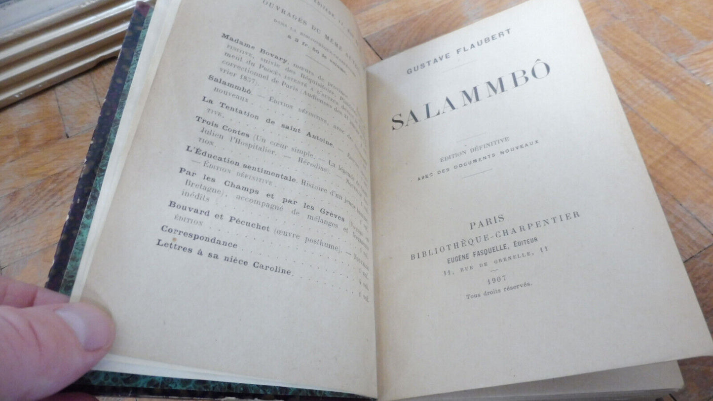Salammbô (Gustave Flaubert) 1907