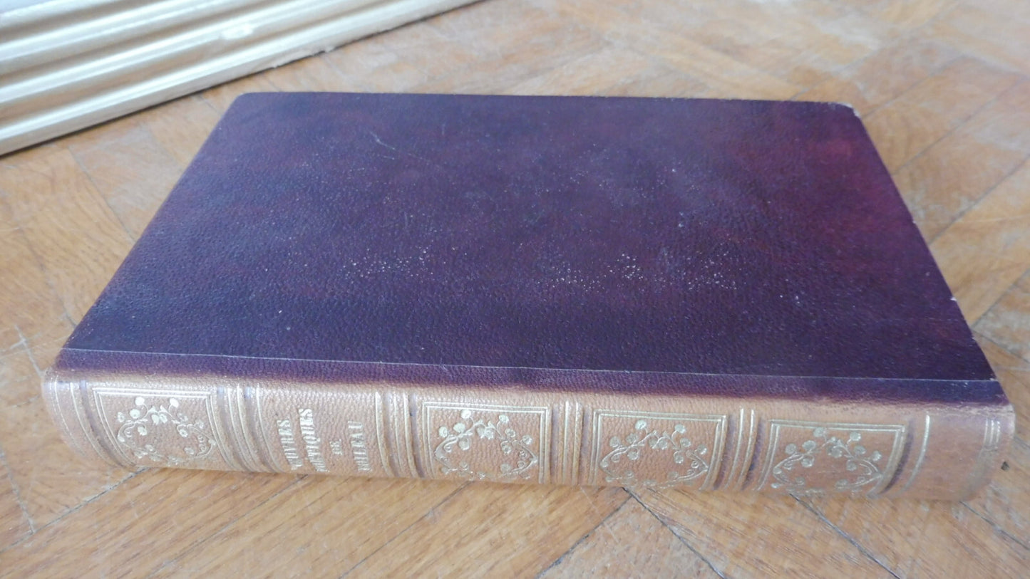 Oeuvres poétiques de Boileau Despréaux 1845