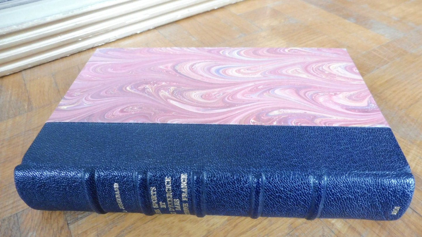 Les Sports et jeux d'exercices dans l'ancienne France (J. J. Jusserand) 1901