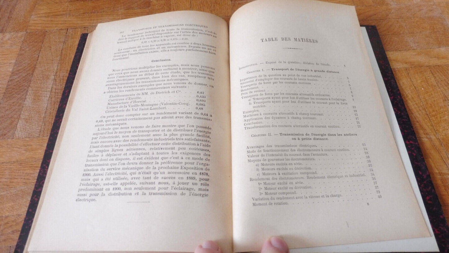Etude sur le transport de l'énergie à grande distance (Dumont) 1895