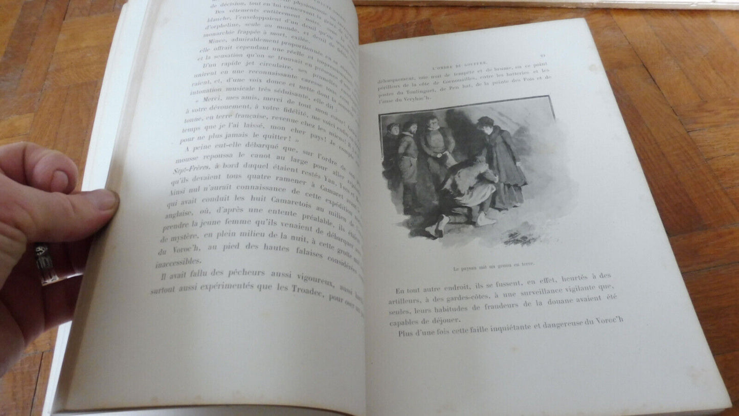 Le Mystère de la chauve-souris (Gustave Toudouze) 1900 illus. A. Paris