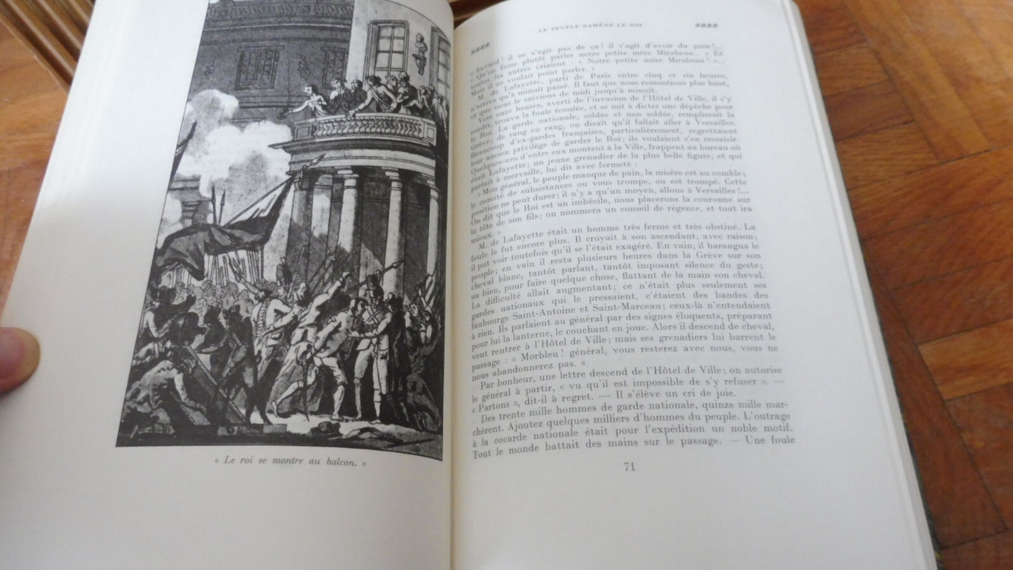 Histoire de la Révolution. Histoire du XIXème siècle (Michelet) 1971