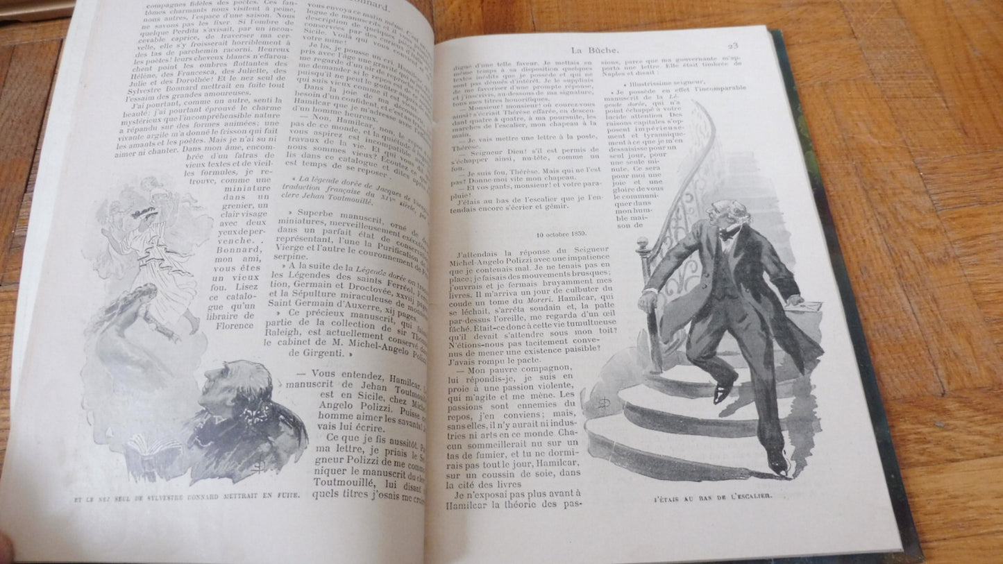 Le Crime de Sylvestre Bonnard (Anatole France) 1907 illus. Destez