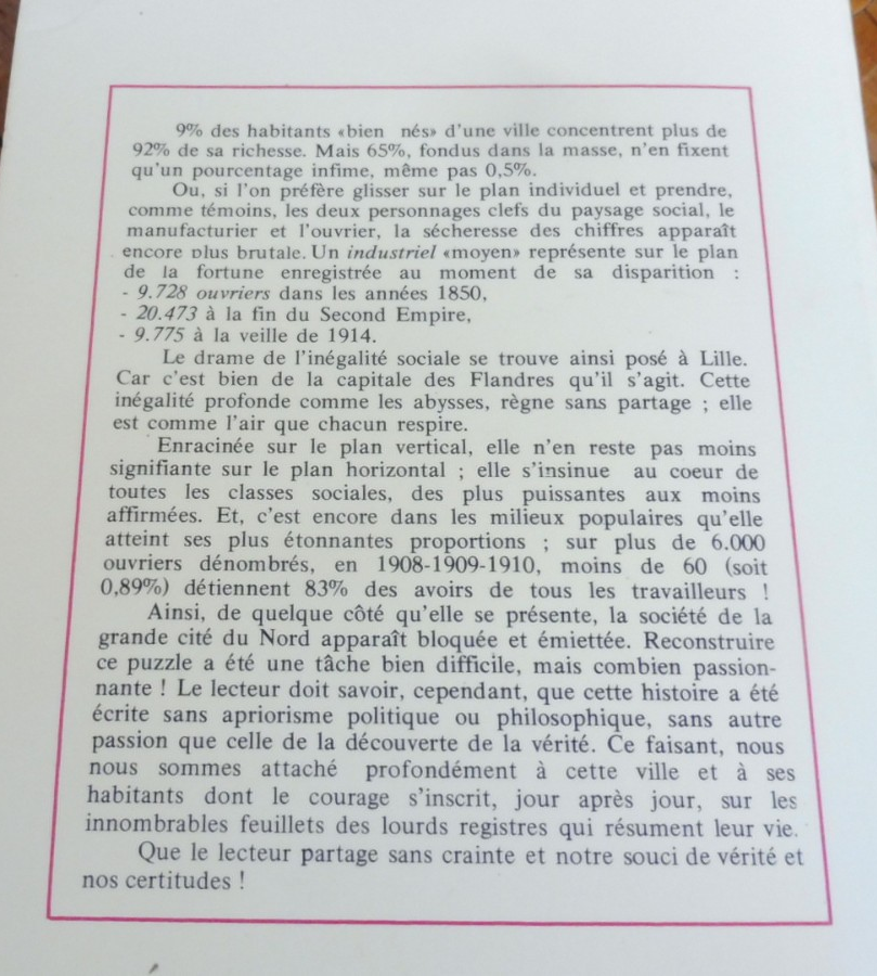 De l'inégalité sociale dans une grande ville industrielle (F.-P Codaccioni) 1976
