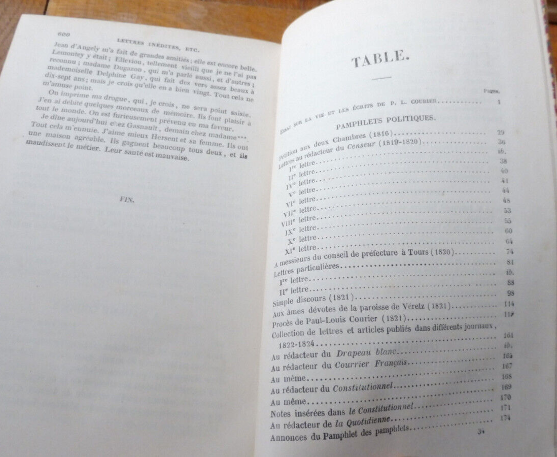 Oeuvres de P. L. Courier 1877