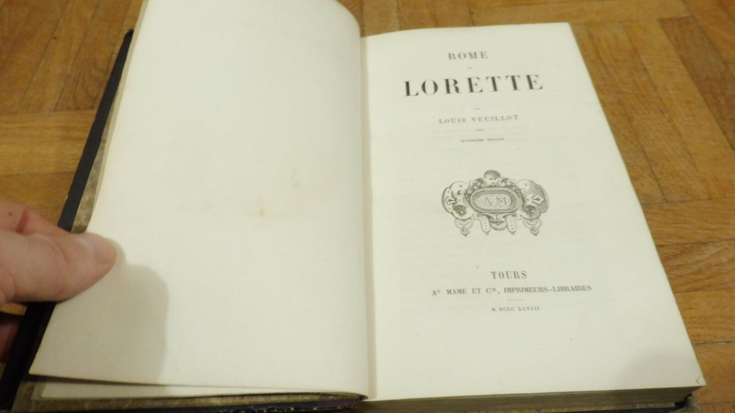 Rome et Lorette (Louis Veuillot) 1848
