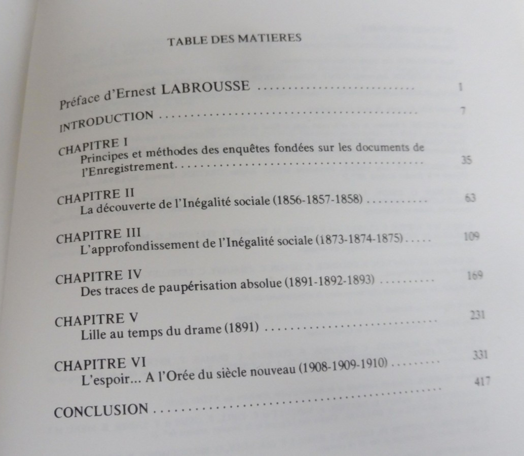 De l'inégalité sociale dans une grande ville industrielle (F.-P Codaccioni) 1976