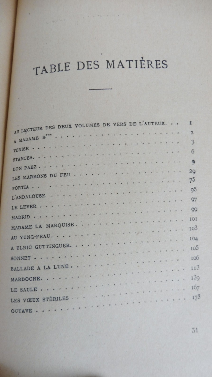 Premières poésies 1829-1835 (Alfred De Musset) 1910