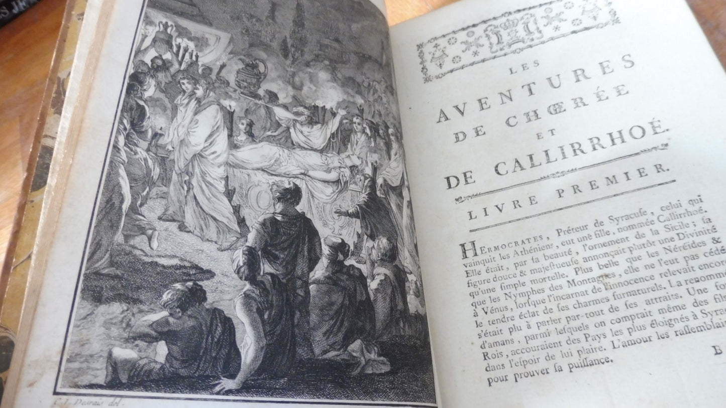 Les Aventures de Choerée et de Callirrhoé (Fallet trad.) 1775